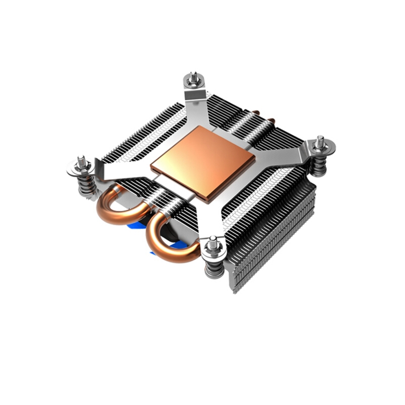 超频三（PCCOOLER）刀锋 CPU散热器（INTEL平台/2热管/智能温控/8静音风扇/一体机/附带硅脂）