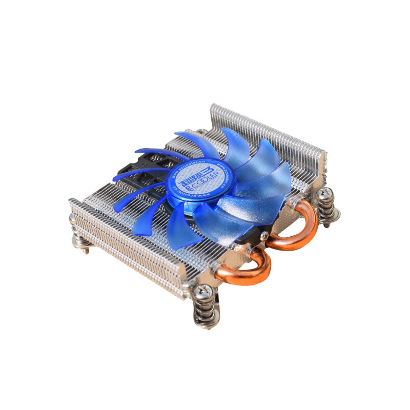 超频三（PCCOOLER）刀锋 CPU散热器（INTEL平台/2热管/智能温控/8静音风扇/一体机/附带硅脂）