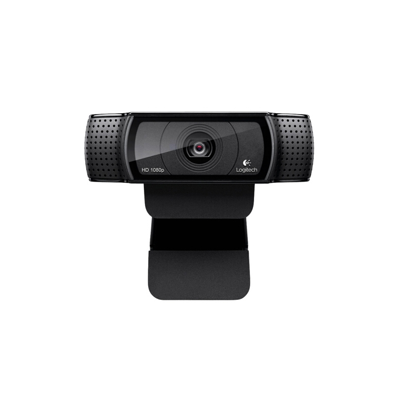 罗技（Logitech） Pro C920 主播推荐摄像头 高颜值 美颜摄像头 电脑摄像头